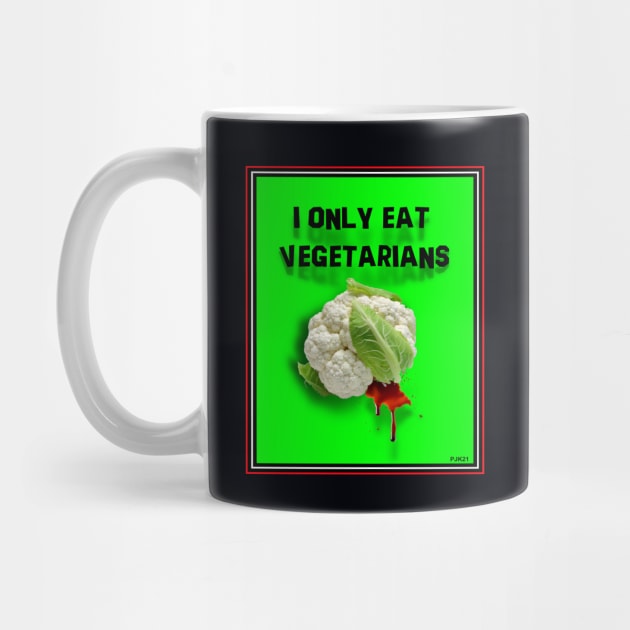 EAT A VEGETARIAN by PETER J. KETCHUM ART SHOP